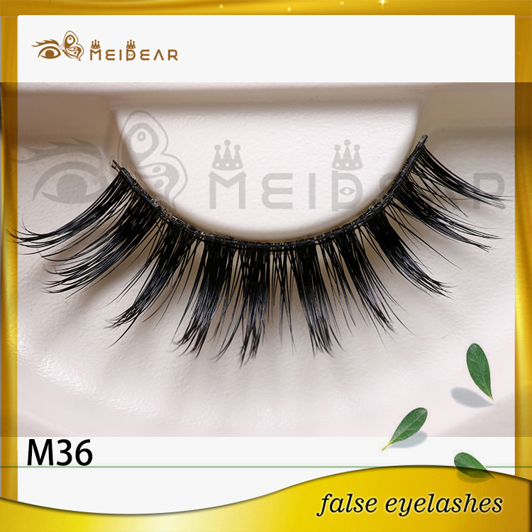 Siberian mink lashes with custom package